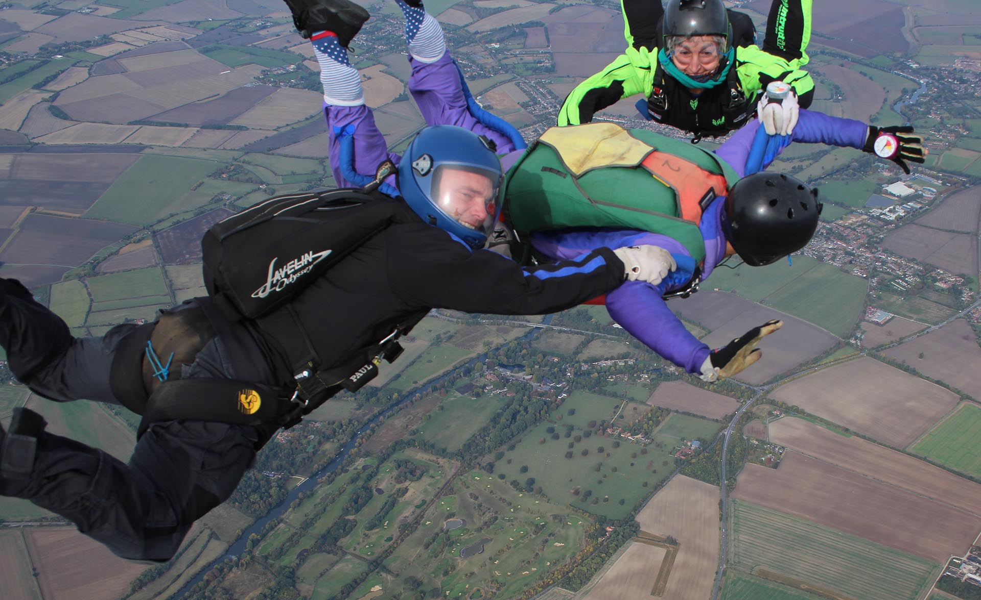 Learn to skydive by AFF Skydiving
